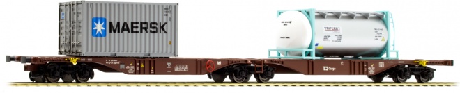 Articulated Container car type Sggmrss 90  loaded with containers<br /><a href='images/pictures/ACME/241618_c.jpg' target='_blank'>Full size image</a>